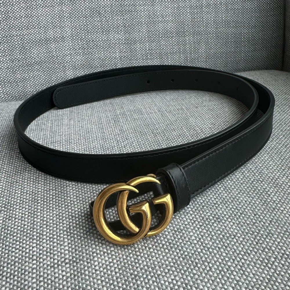GUCCI MARMONT THIN BELT 409417
